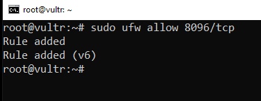 jellyfin firewall enable