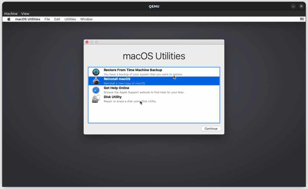 Reinstall Mac in Sosumi