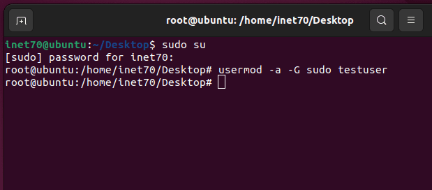 add sudo permission to new user in ubuntu