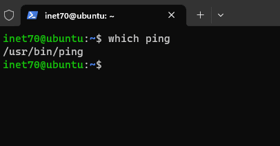 confirm ping