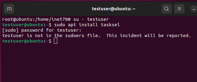 new user permission error