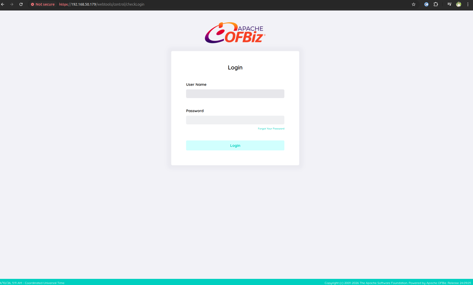 successfullyInstallation Apache OFBiz on Ubuntu Server.
