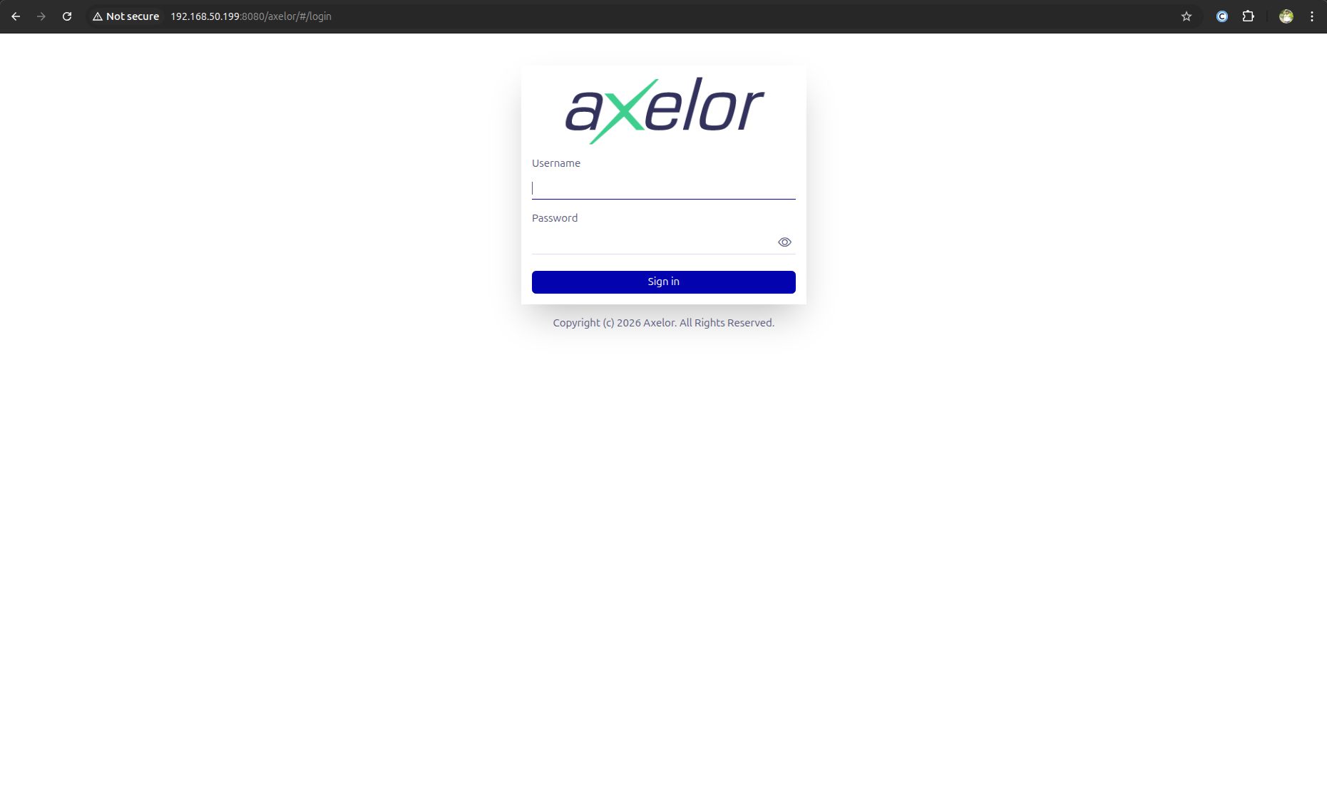  Axelor ERP in Your Browser
