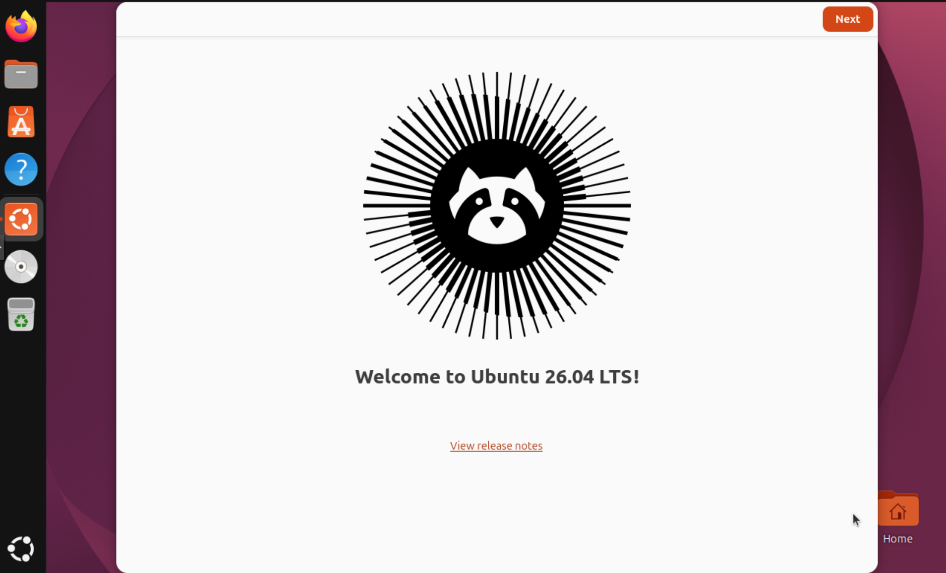 Final upgrade ubuntu 26.06