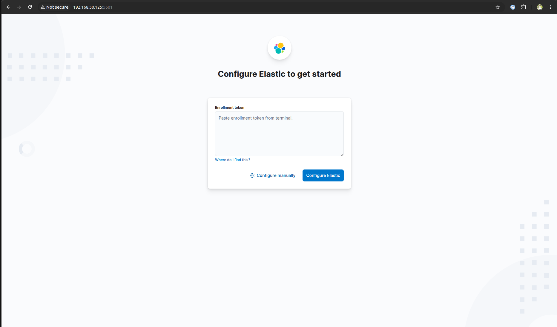 Home Page of Elastic.