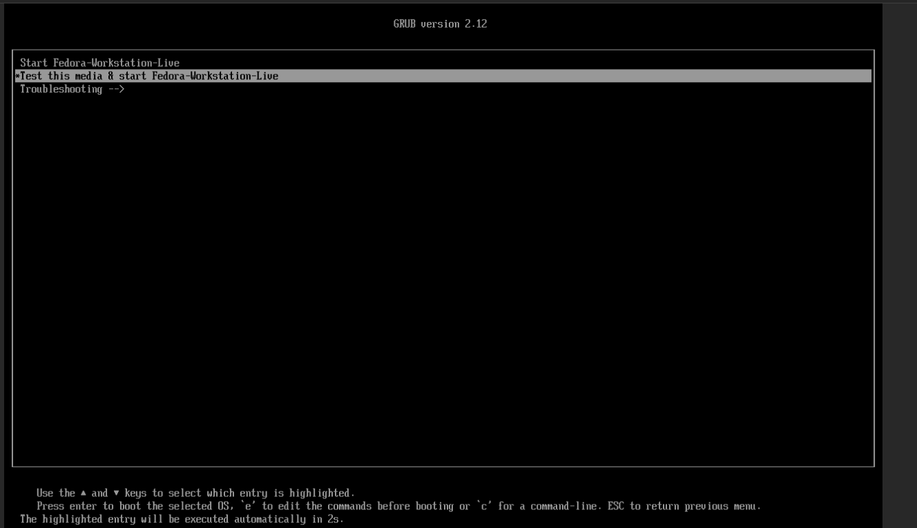Start installation.