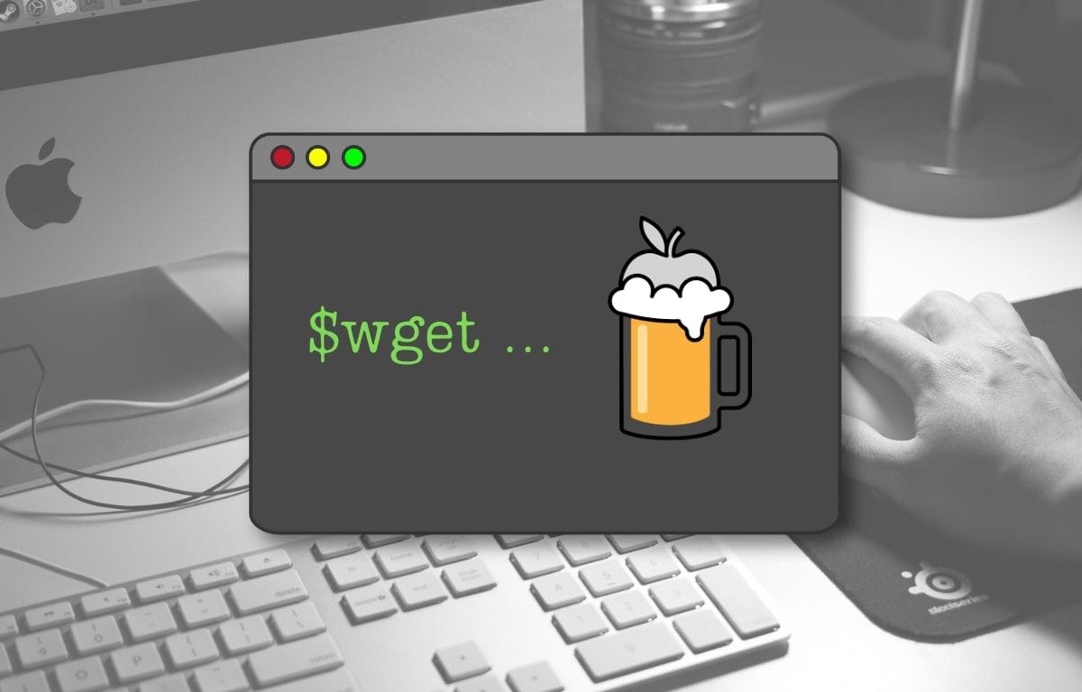 wget command on MacOS (Thumbnail)