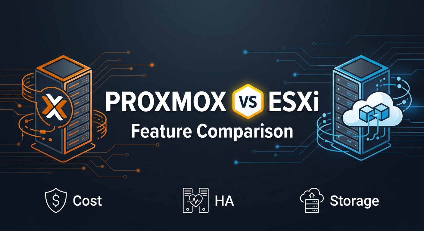 Proxmox vs VMware ESXi