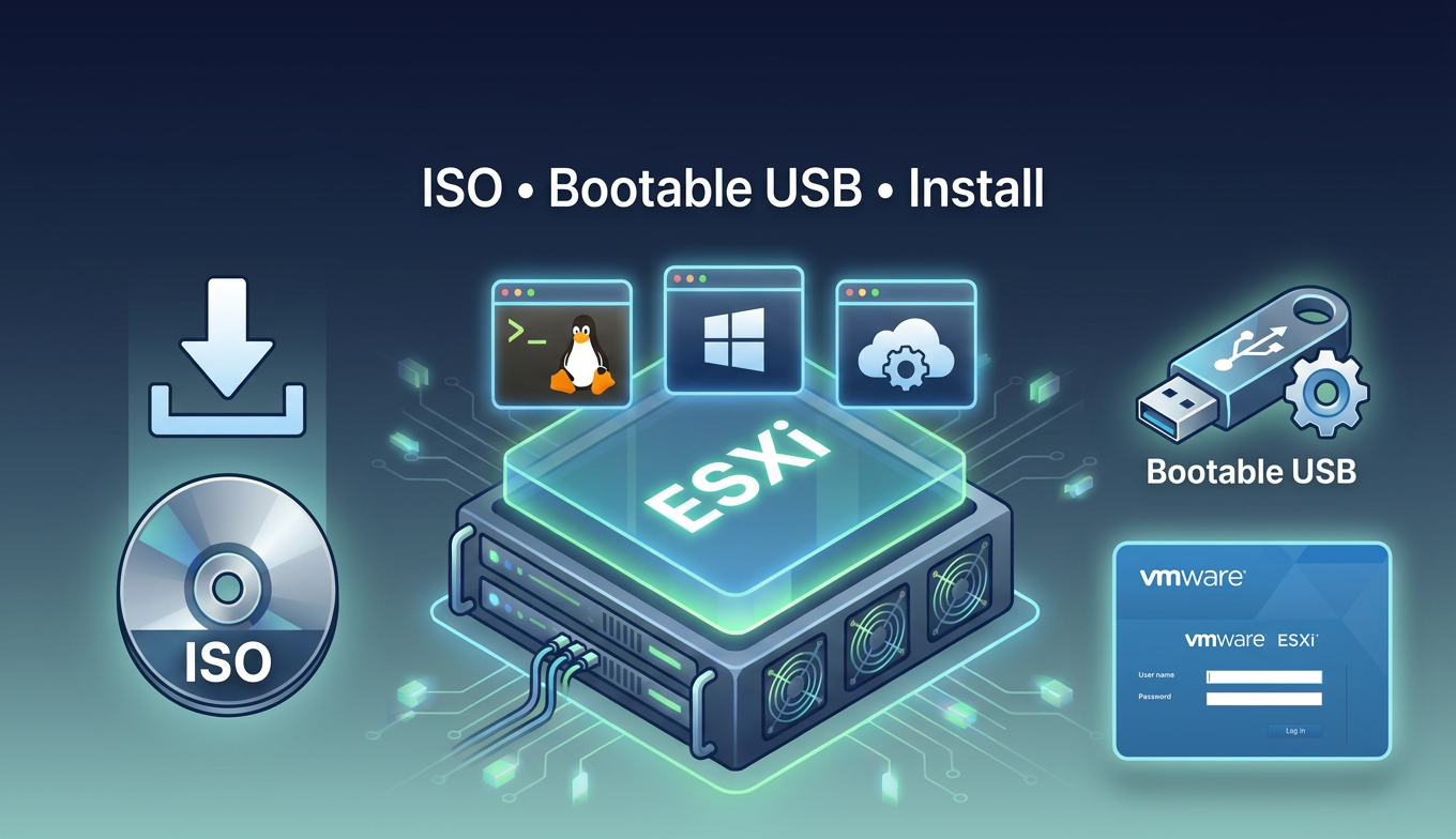 How to Download and Install VMware ESXi