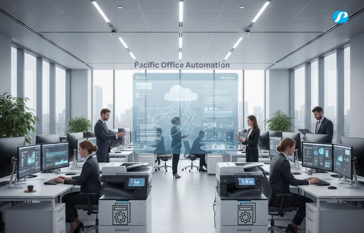 Pacific office automation solutions improving productivity with smart printers and digital workflows
