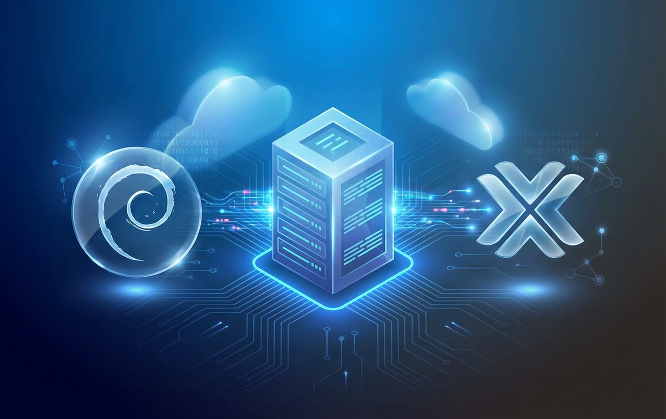 Install Debian 13 Server on Proxmox