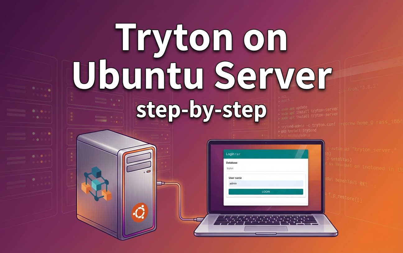 Install Tryton ERP on Ubuntu Server