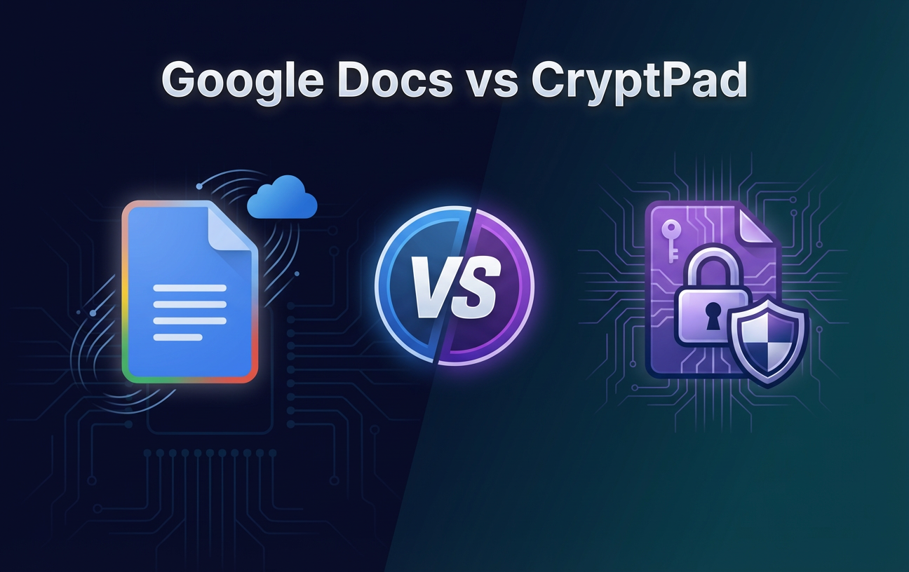 Google Docs vs CryptPad