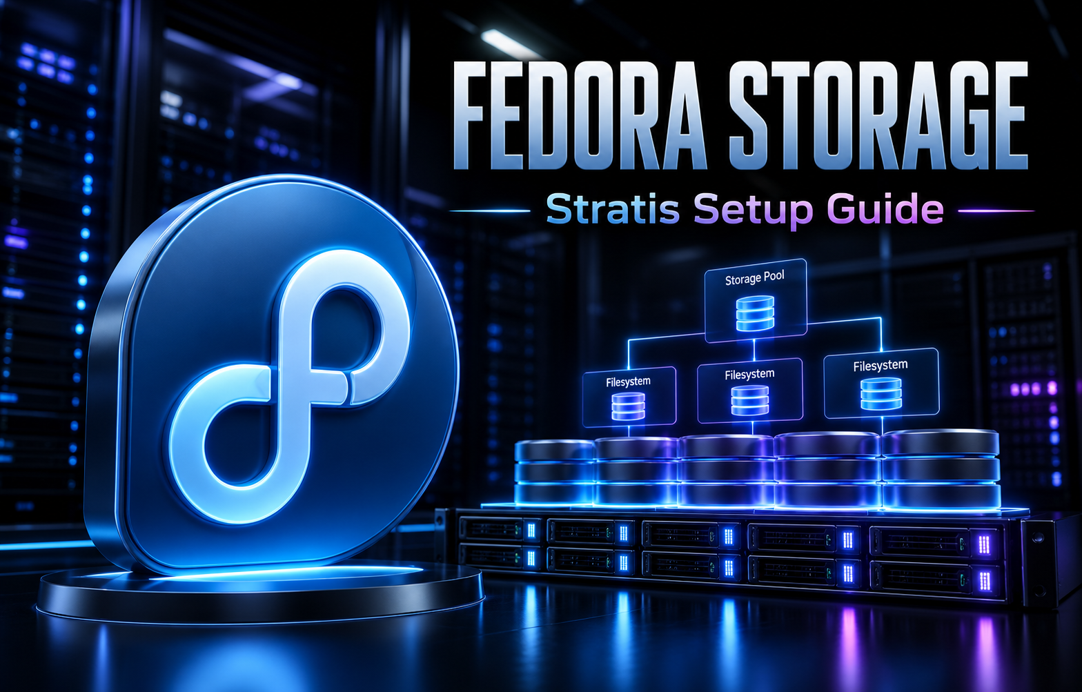 Set Up Stratis on Fedora 44