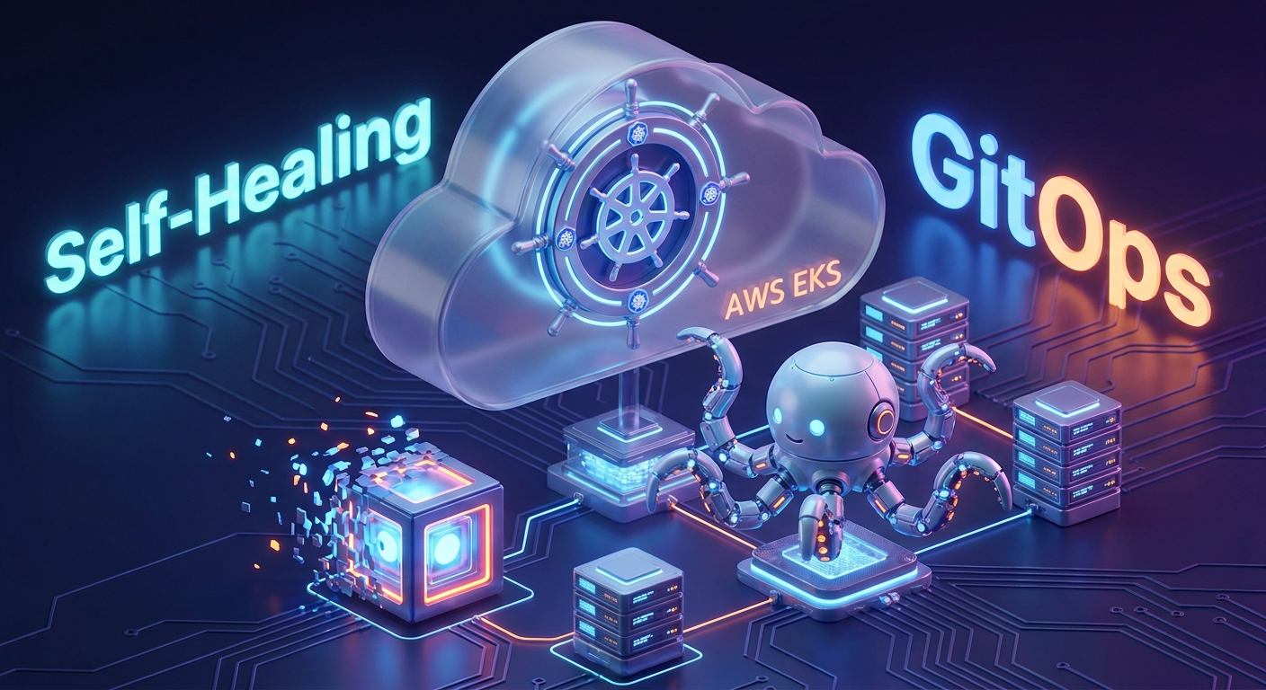 Deploy ArgoCD on AWS EKS for GitOps and Self-Healing
